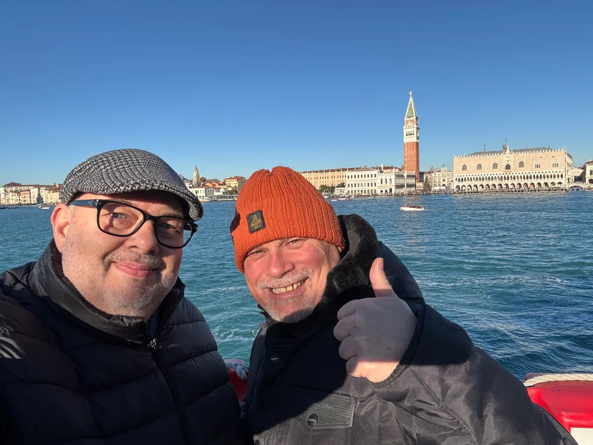 Alessio e Ugo, fondatori del ristorante Giardinetto Veneto, a Venezia