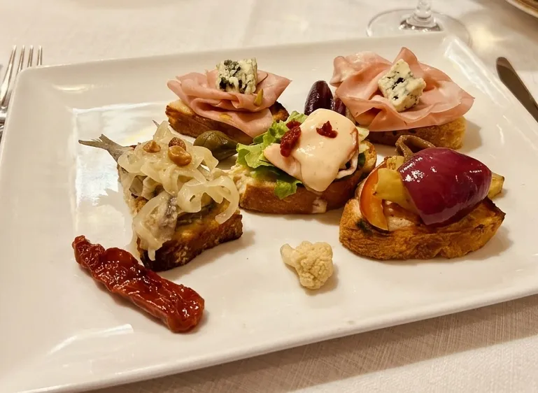 Antipasti misti della tradizione veneta