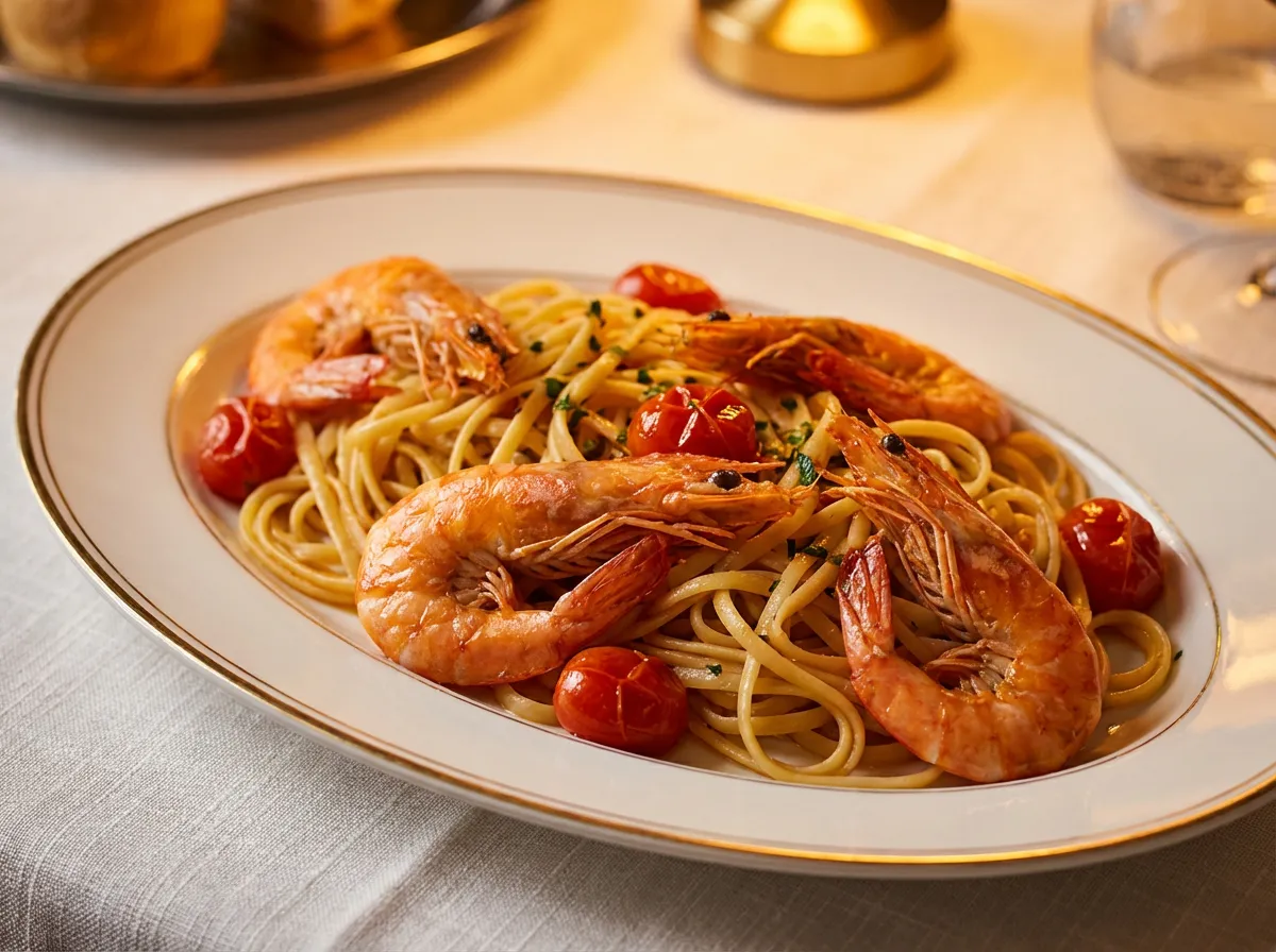 Primi piatti di mare al Giardinetto Veneto Tirana